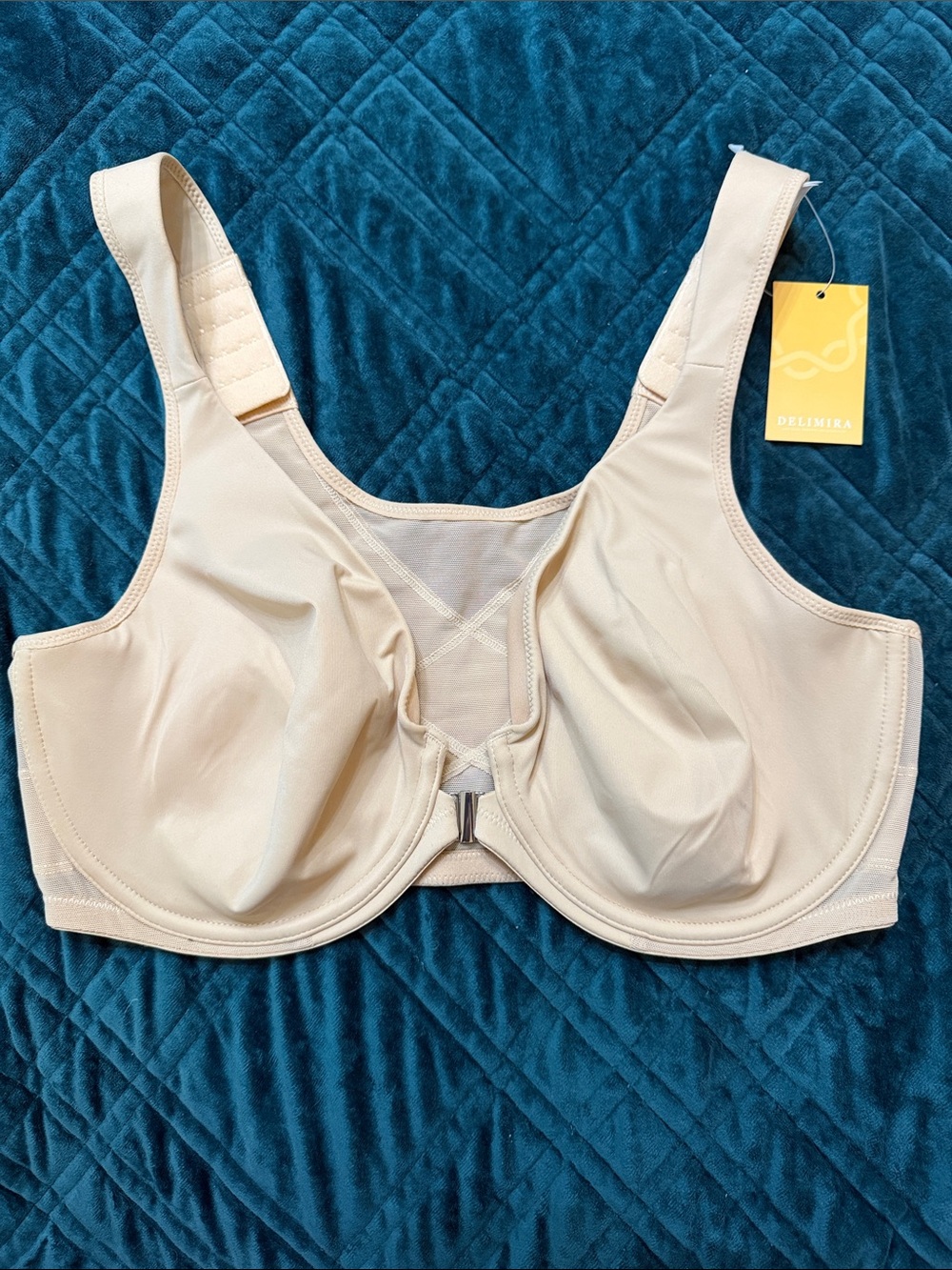 Delimira Women’s Light Beige Support Underwire Bra